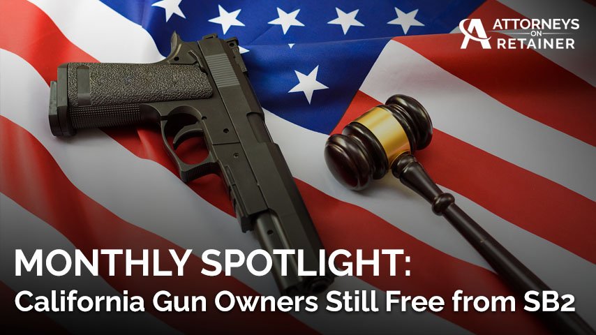 California Gun Owners Still Free from SB2