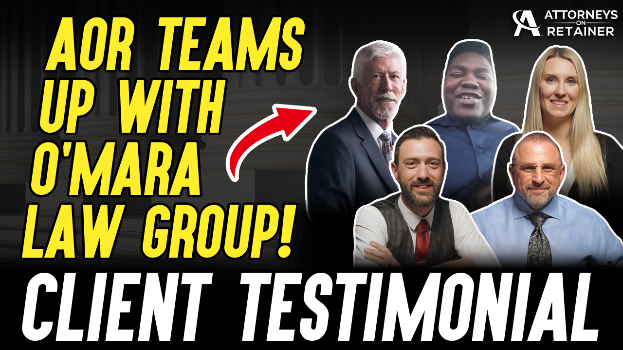 Attorneys On Retainer Teams Up With O'Mara Law Group to Help an AOR Member - Client Testimonial