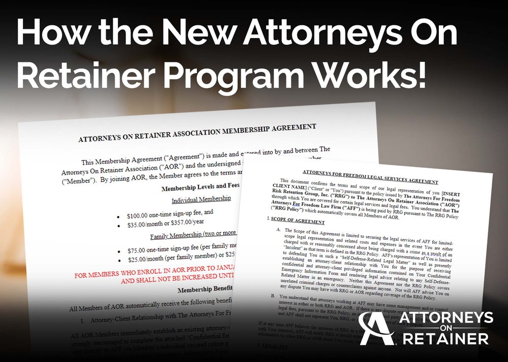 How the New Attorneys On Retainer Program Works 