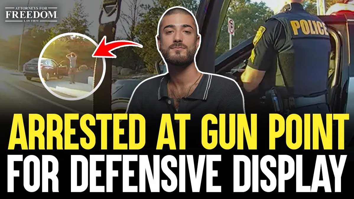 ARRESTED at Gun Point for Defensive Display | The Massucci Testimonial