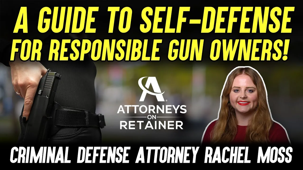 A Guide to Self-Defense for Responsible Gun Owners!  
